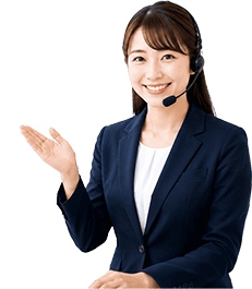 ポスティングの見積もり・相談を案内する担当スタッフ