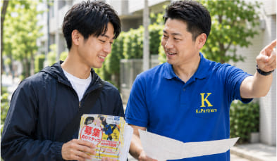 現場指導の様子